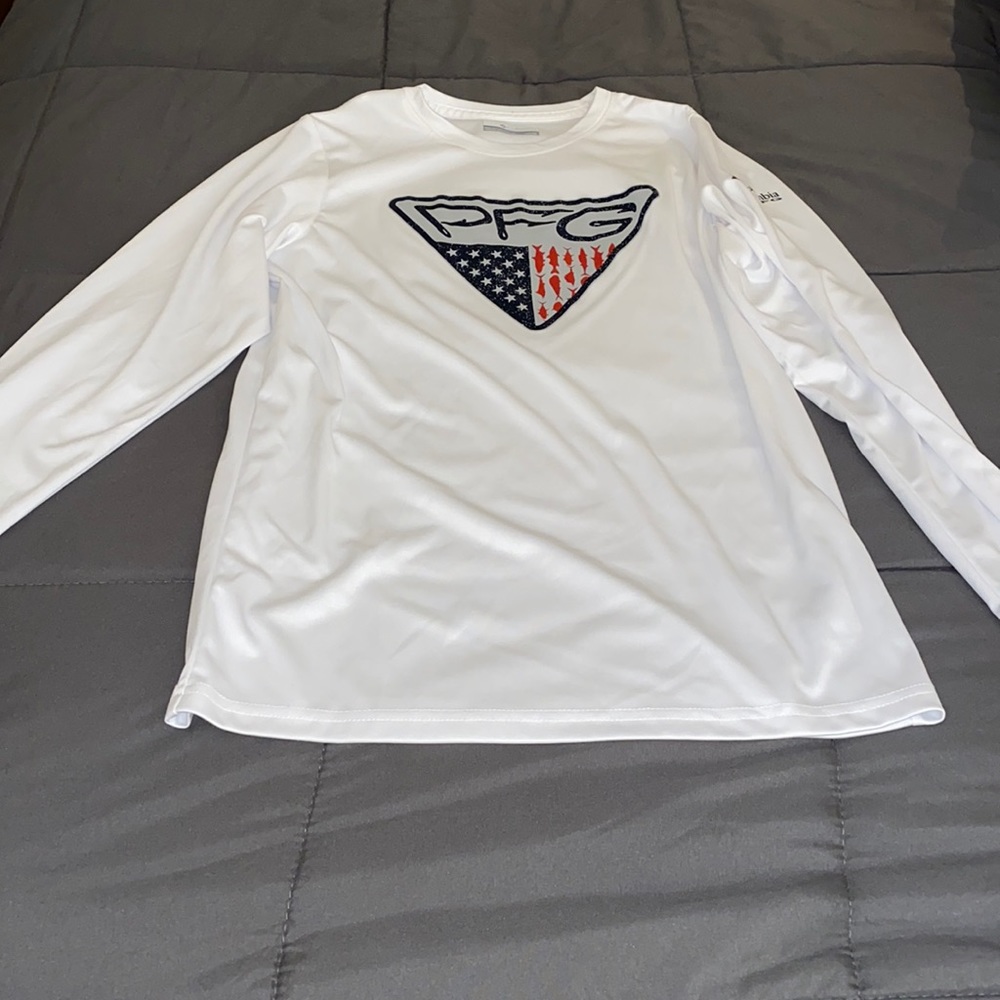 Columbia long sleeve kid’s fishing shirt
